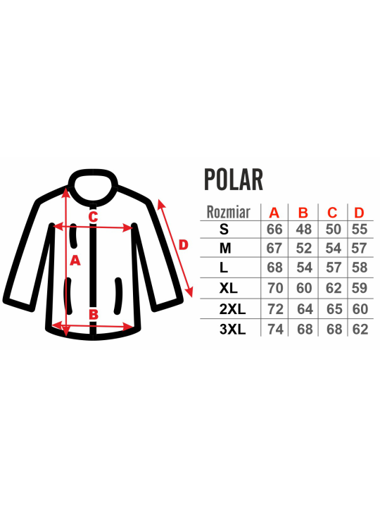 Polar Ratownik WOPR GPR czerwony