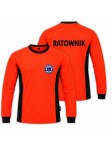 Koszulka Longsleeve Ratownik Red Fluo PRM Medyczny