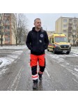 Gruba Bluza z zamkiem dla Ratownictwa Medycznego 330g