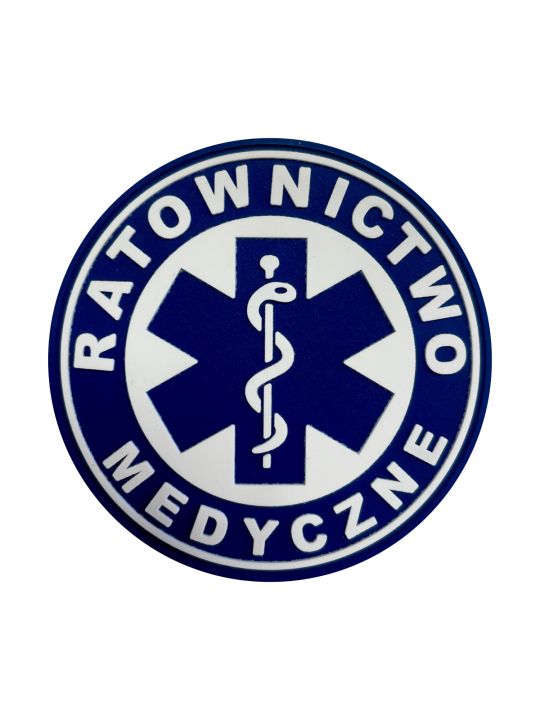 Emblemat Gumowy Ratownictwo Medyczne