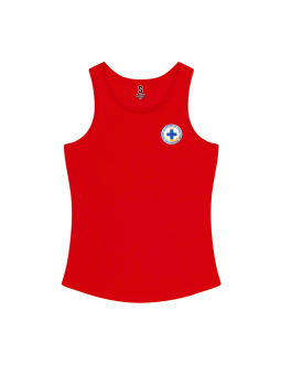 Damska koszulka WOPR bez rękawów – Tank Top UPF 50+ z personalizacją