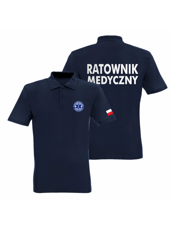 Koszulka Polo Ratownictwo Medyczne - Ratownik Medyczny