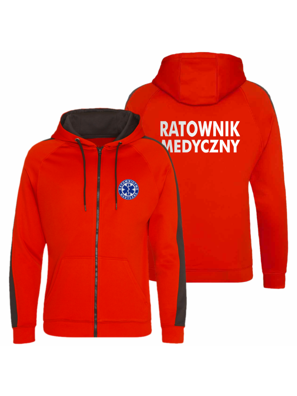 Bluza z kapturem RATOWNIK