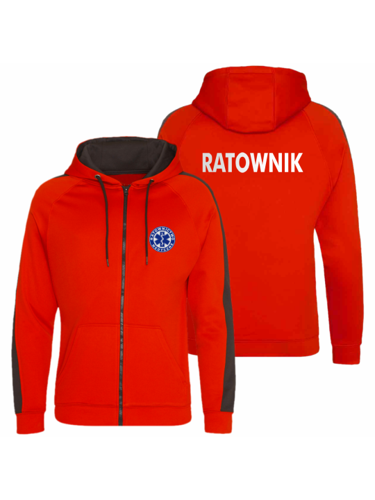 Bluza z kapturem RATOWNIK