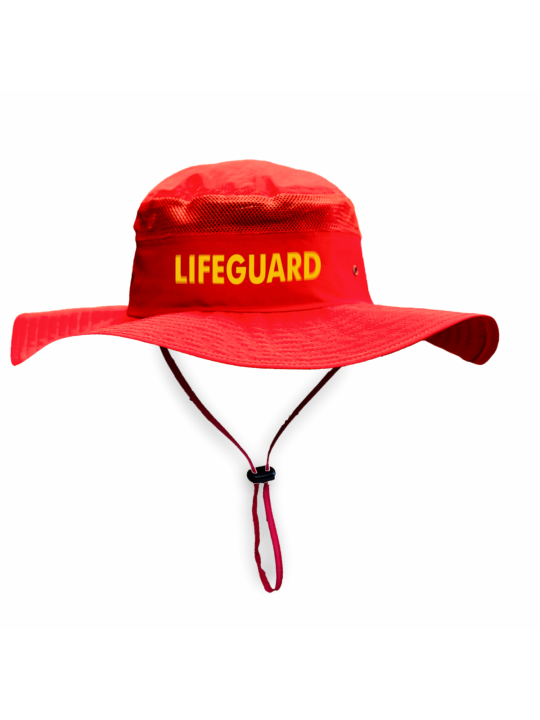 Kapelusz UPF50+ dla Ratownika – Czerwony