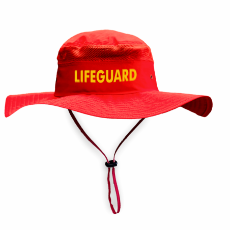 Kapelusz UPF50+ dla Ratownika – Czerwony