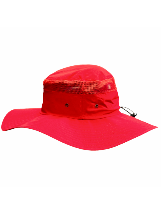 Kapelusz UPF50+ dla Ratownika – Czerwony