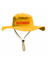 Kapelusz UPF50+ dla Ratownika – Żółty