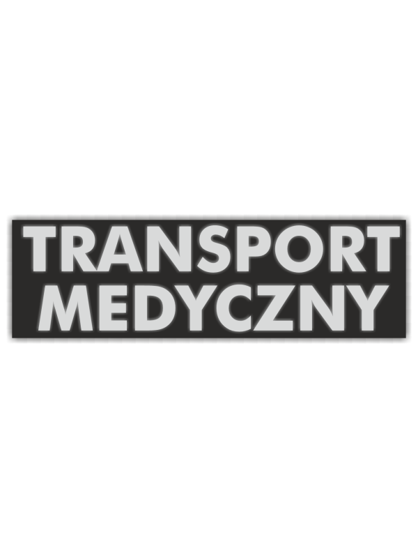 Naszywka Funkcyjna 33x10 CM ODBLASK