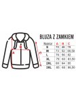 Bluza z zamkiem RATOWNIK WOPR