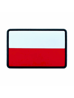 Naszywka flaga Polski na rzep