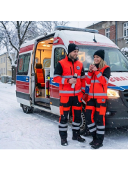 SPODNIE RATOWNICTWO MEDYCZNE FLUO