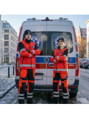 SPODNIE RATOWNICTWO MEDYCZNE FLUO