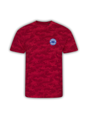 Koszulka RATOWNICTWO MEDYCZNE RED CAMO