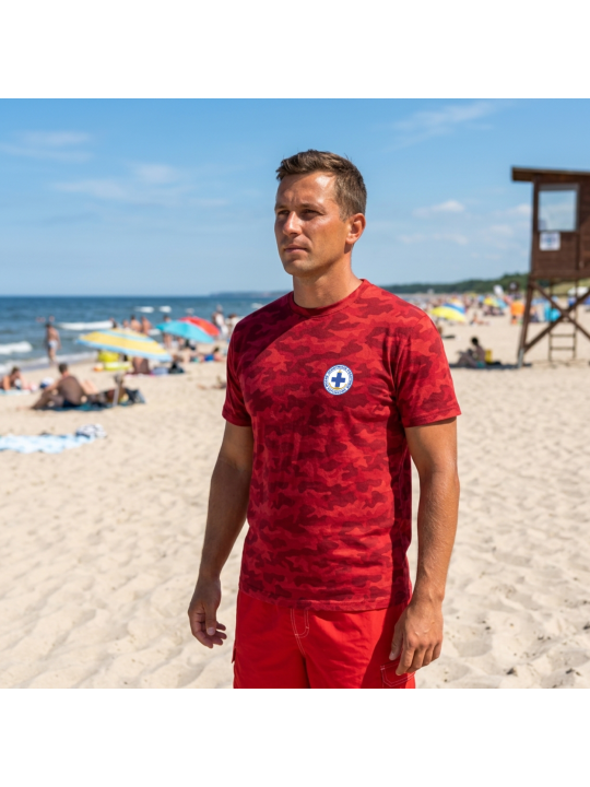 Koszulka WOPR Red Camo