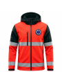 Softshell Ratownictwo Medyczne RED FLUO 3M 10 000 mm